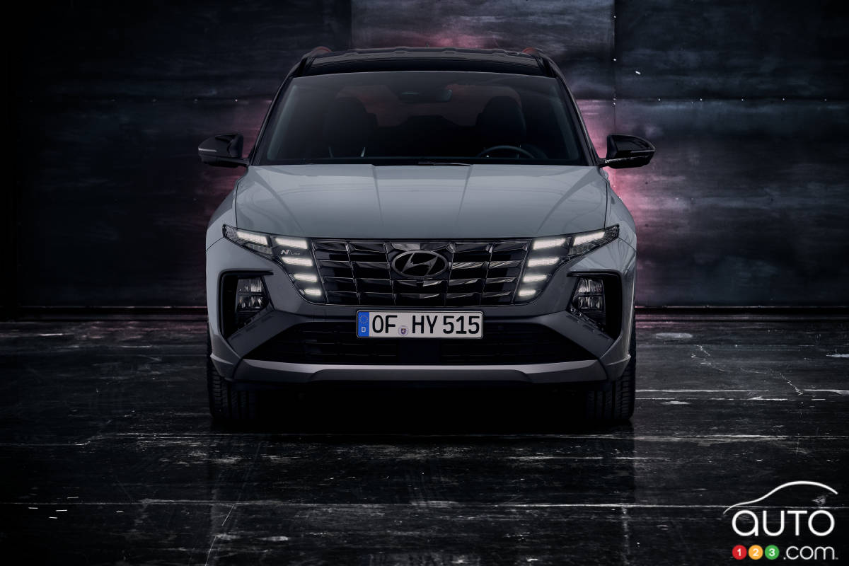 Hyundai Tucson N Line 2022 (Europe), avant